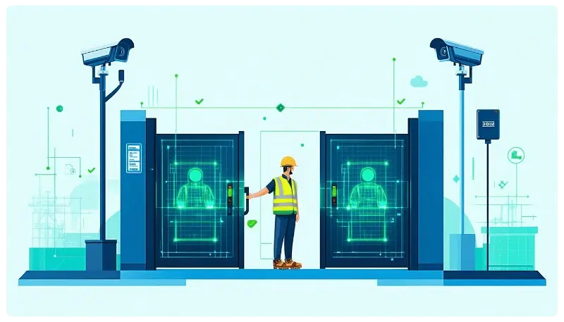 Deteksi APD Otomatis & Kontrol Akses Turnstile: Studi Kasus Promark Vision AI