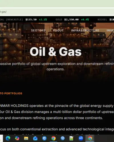 Website Custom Corporate Winmar Holdings
